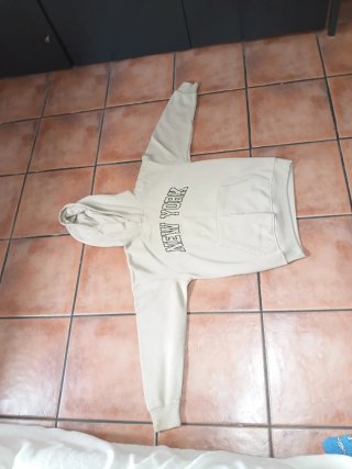 Sudadera New York Beige