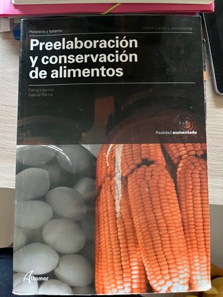 Preelaboración y conservación de alimentos, CFG...
