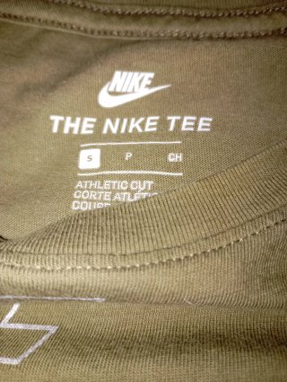 ( NUEVA ) UNISEX Camiseta Nike Air Verde Oliva