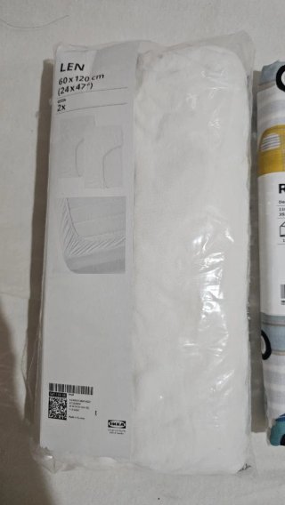 2 bajeras cuna IKEA LEN 60x120 cm