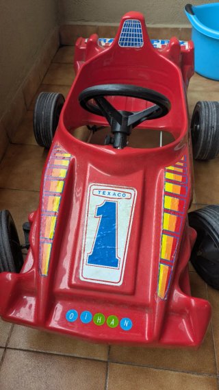 Coche pedales F1 INJUSA 1986