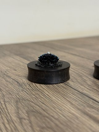 Dilatatori per lobi in legno - ear plug 38 mm