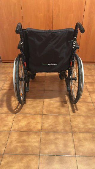 OFERTA. SILLA RUEDAS ALUMINIO ANCHO ESPECIAL