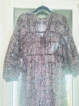 Vestido estampado floral talla XL