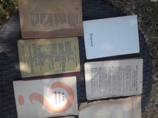 Lote 12 libros antiguos