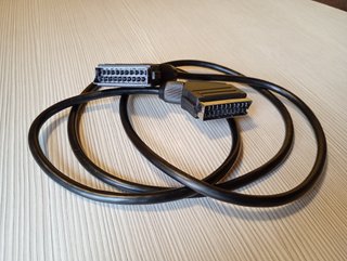 Cavo scart da 160 cm connettori