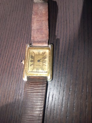 : Orologio vintage rettangolare da donna stile cla