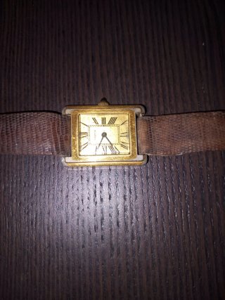 : Orologio vintage rettangolare da donna stile cla