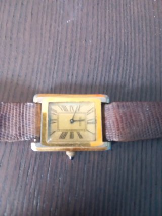 : Orologio vintage rettangolare da donna stile cla