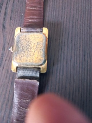 : Orologio vintage rettangolare da donna stile cla