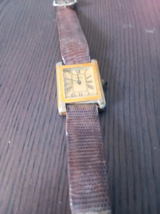 : Orologio vintage rettangolare da donna stile cla