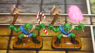 Heroquest Goblins que vuelven de la feria