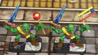 Heroquest Goblins que vuelven de la feria