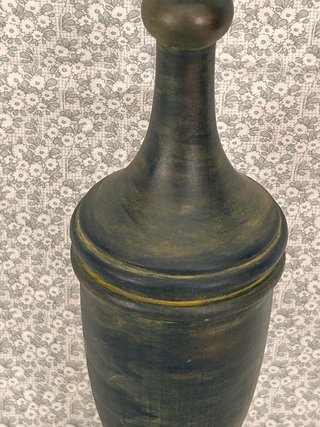 Pie de lámpara de madera