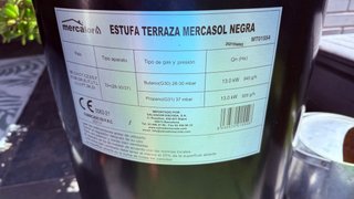 Estufa de terraza/jardín