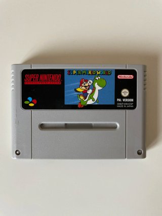 Super Nintendo con Videojuego SuperMario World