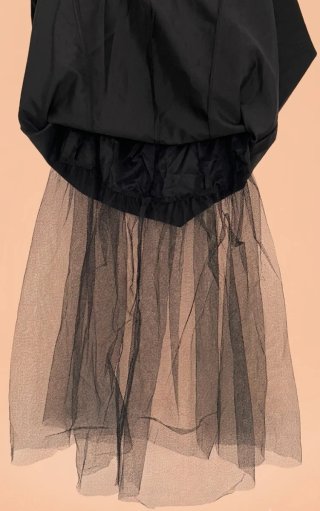 Vestido de fiesta negro elegante