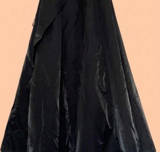 Vestido de fiesta negro elegante