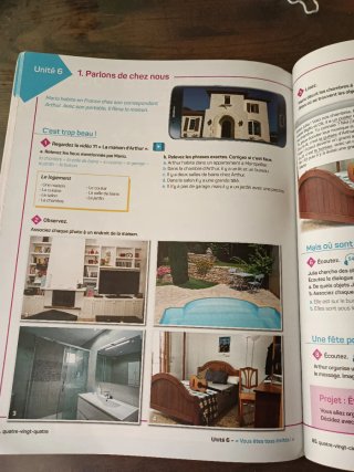 La classe niveau A1 élève - Anaya