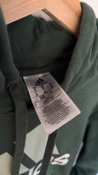 Sudadera Adidas Verde Talla M