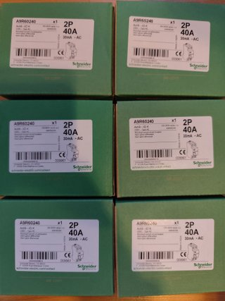 1x Interruptor Diferencial Schneider A9R60240