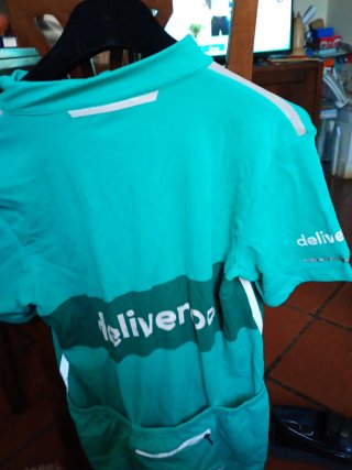 Maglietta Deliveroo Raider Nuova Tg M
