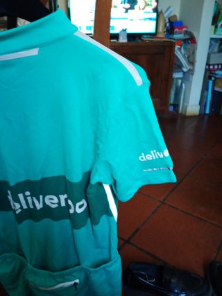 Maglietta Deliveroo Raider Nuova Tg M