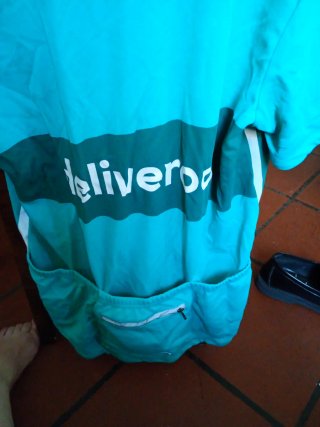 Maglietta Deliveroo Raider Nuova Tg M