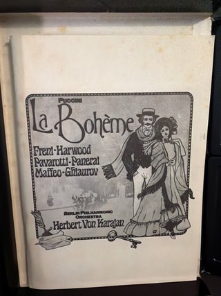 La Bohème Puccini Pavarotti Karajan DECCA
