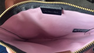 Bolso Clutch Bimba&Lola plateado