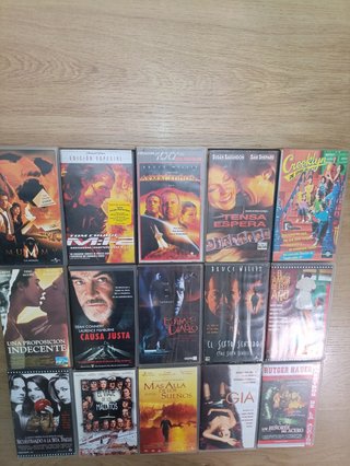 Lote Cintas VHS Películas Varias