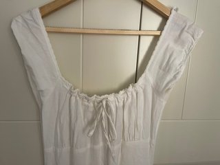 Vestido blanco veraniego