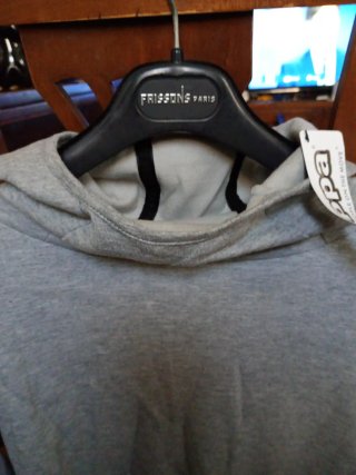 Felpa Kappa XL con cappuccio e scollo alto