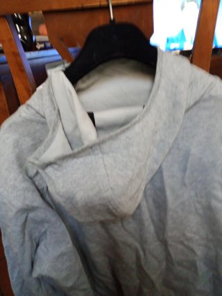 Felpa Kappa XL con cappuccio e scollo alto