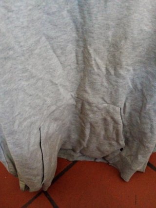 Felpa Kappa XL con cappuccio e scollo alto