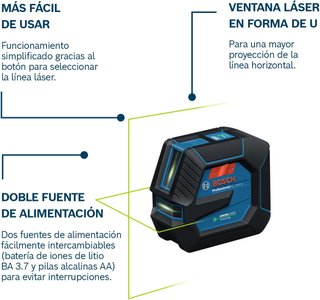 Nivel Láser Bosch GLL 20-22 G