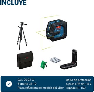 Nivel Láser Bosch GLL 20-22 G