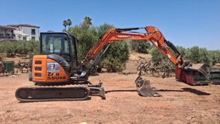 Miniexcavadora Hitachi Zaxis 55