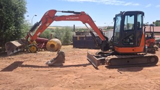 Miniexcavadora Hitachi Zaxis 55