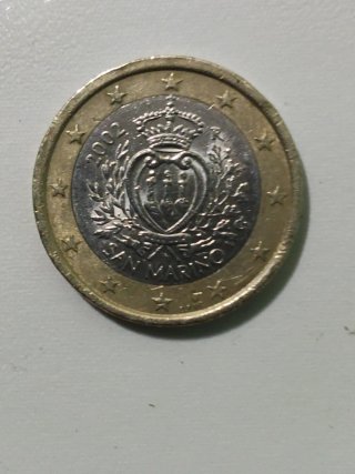 Moneda San Marino 2002