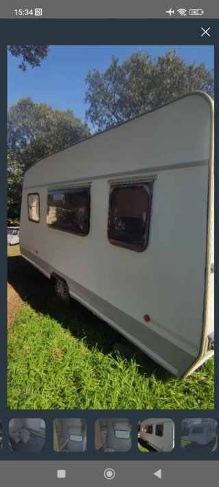 Caravana con documentación