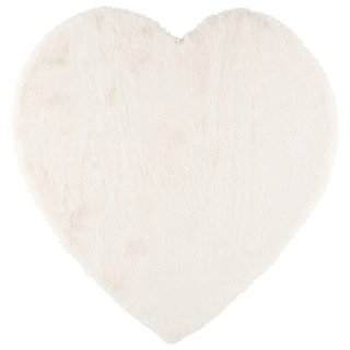 Tappeto per Interni a Forma di Cuore 80x80 cm Tappetino