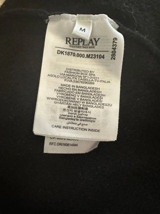 Jersey Replay Negro