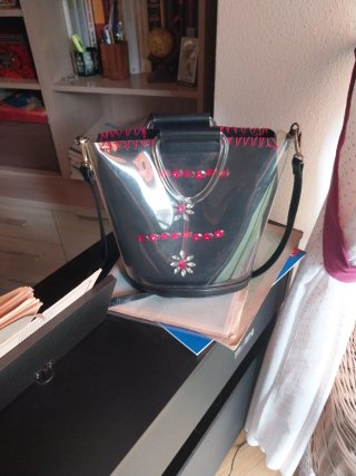 Bolso joya transparente verano