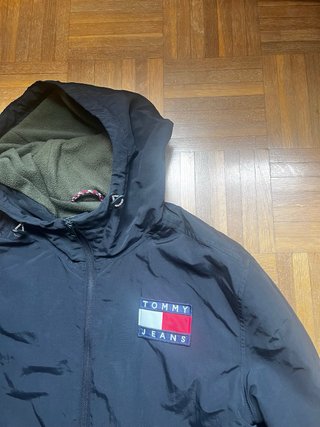 Cazadora Tommy Hilfiger Negra y Verde