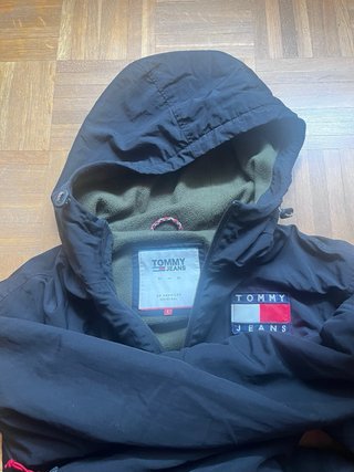 Cazadora Tommy Hilfiger Negra y Verde