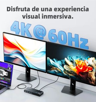 Estación Acoplamiento Wavlink 5K WL-UG69DK1