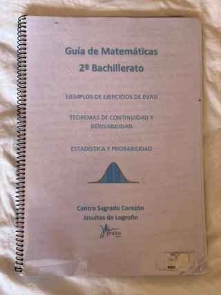Vendo libros 2 Bachillerato Jesuitas Logroño