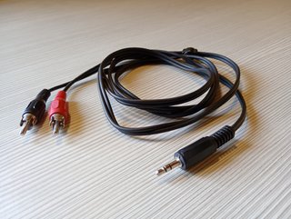 Cavo RCA Maschio a Jack 2.5 Maschio 150cm