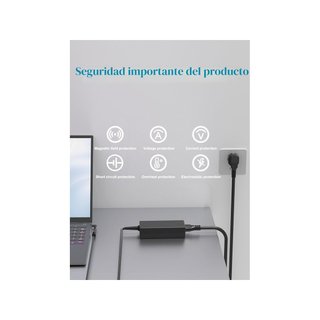 Cargador adaptador portátil HP 65W compatible